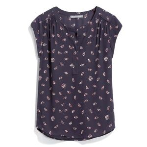 STITCH FIX EXCLUSIVE - Daniel Rainn Roko Split Neck Blouse